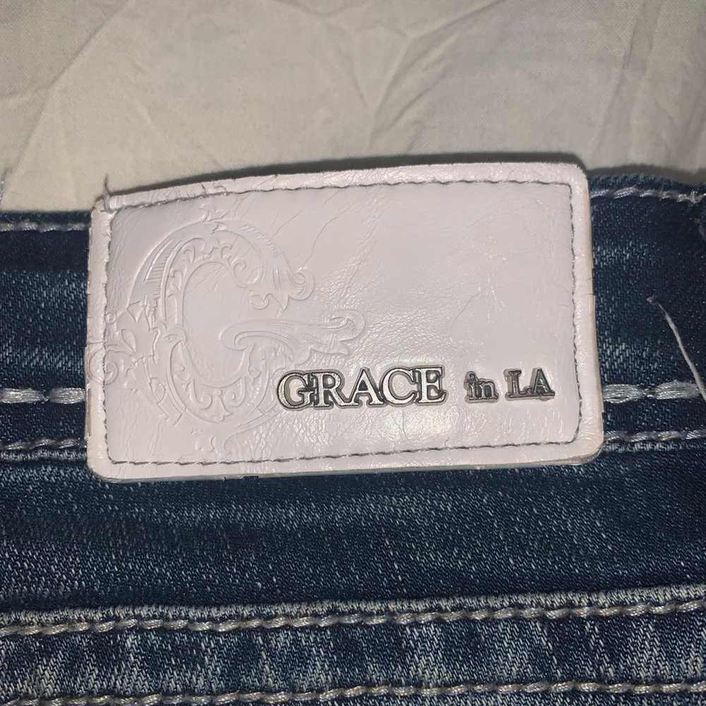 Vintage Grace Low-rise Bootcut Jeans - image 3