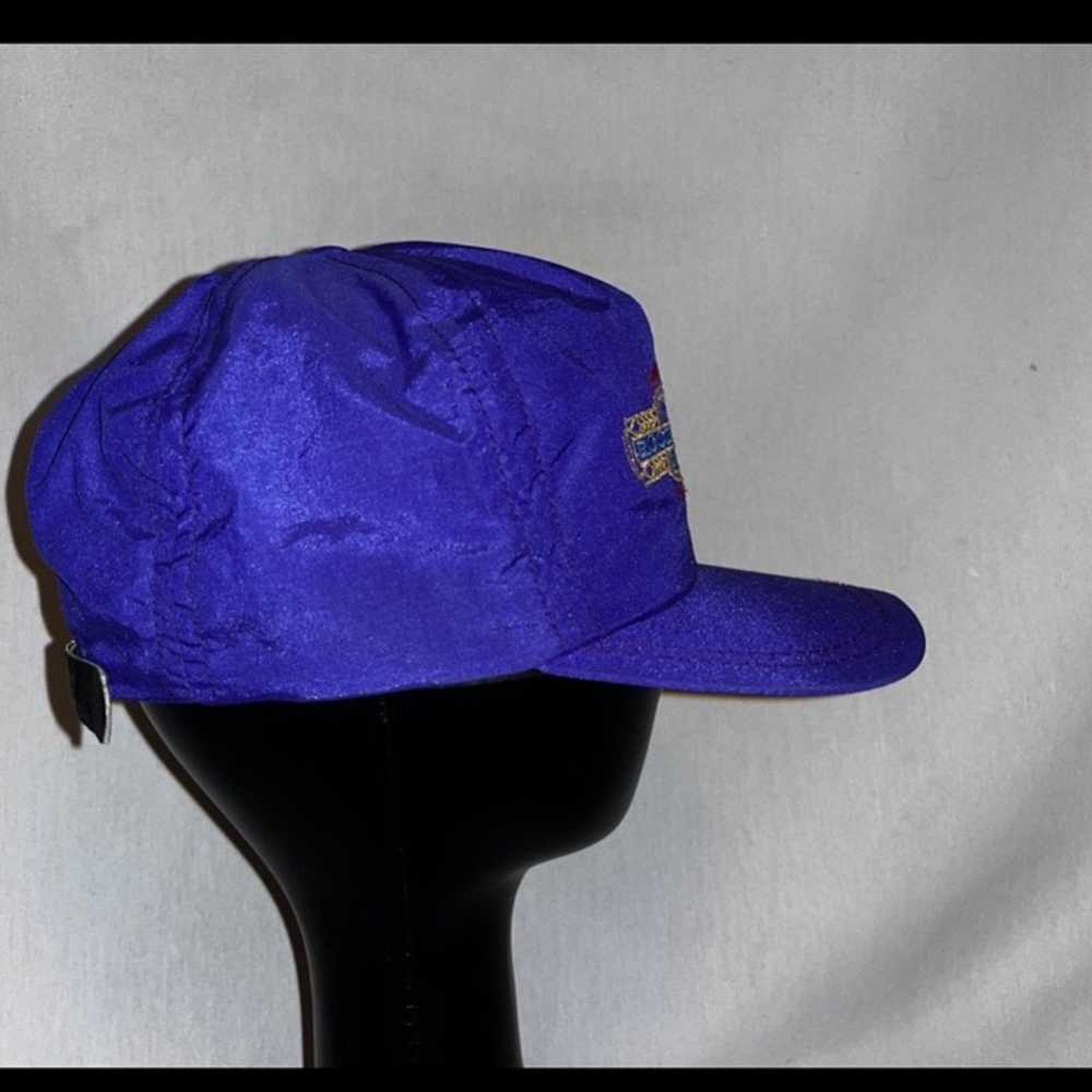 Vintage The Rock Bottom Brewery Denver Hat Purple… - image 3