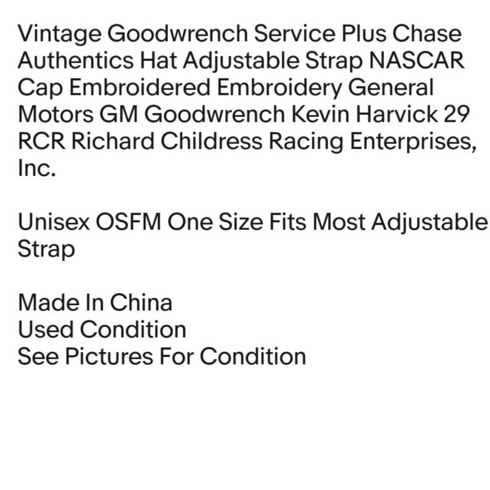 Vintage Goodwrench Service Plus Chase Authentics … - image 2