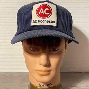 Vintage AC Delco Rochester Hat Adult Blue Red Cor… - image 1
