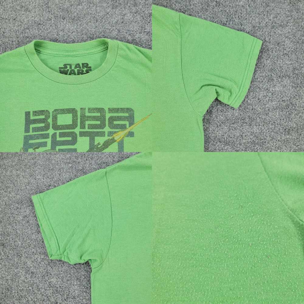 Star Wars Star Wars Shirt Men's Medium Green Boba… - image 4