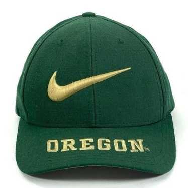 VTG 90s Nike Oregon Ducks Snapback Hat Embroidered