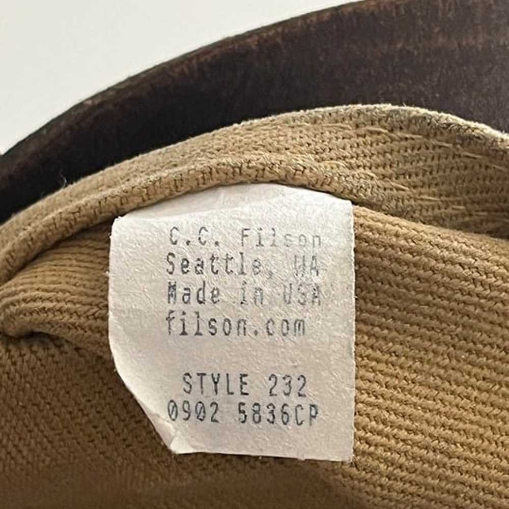 Vintage Filson Medium Rugged Twill Field Bag - image 12