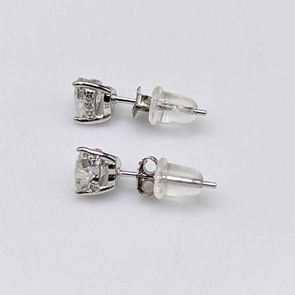 Non Signé / Unsigned Silver earrings - image 2