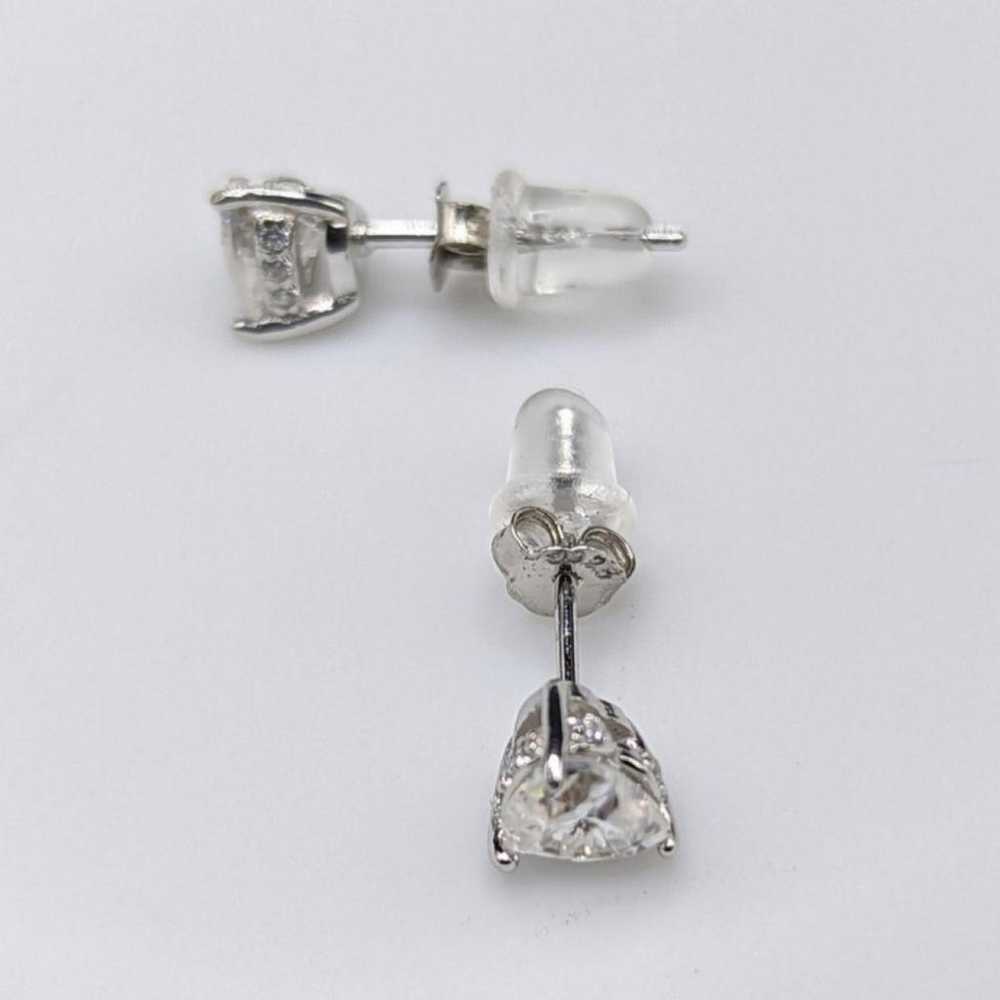 Non Signé / Unsigned Silver earrings - image 3