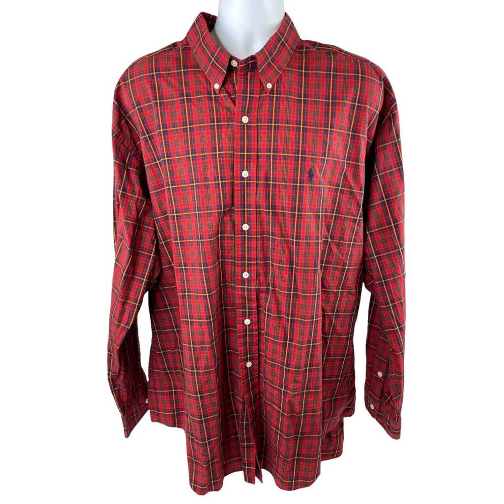 Ralph Lauren VINTAGE Ralph Lauren Shirt Mens 2XL … - image 1