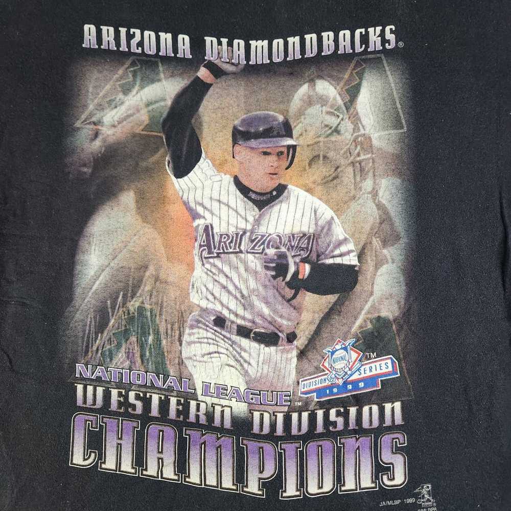 Vintage Arizona Diamondbacks T-Shirt Mens LG MLB … - image 3