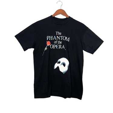 VTG The Phantom Of The Opera Shirt Black 1990s Ro… - image 1