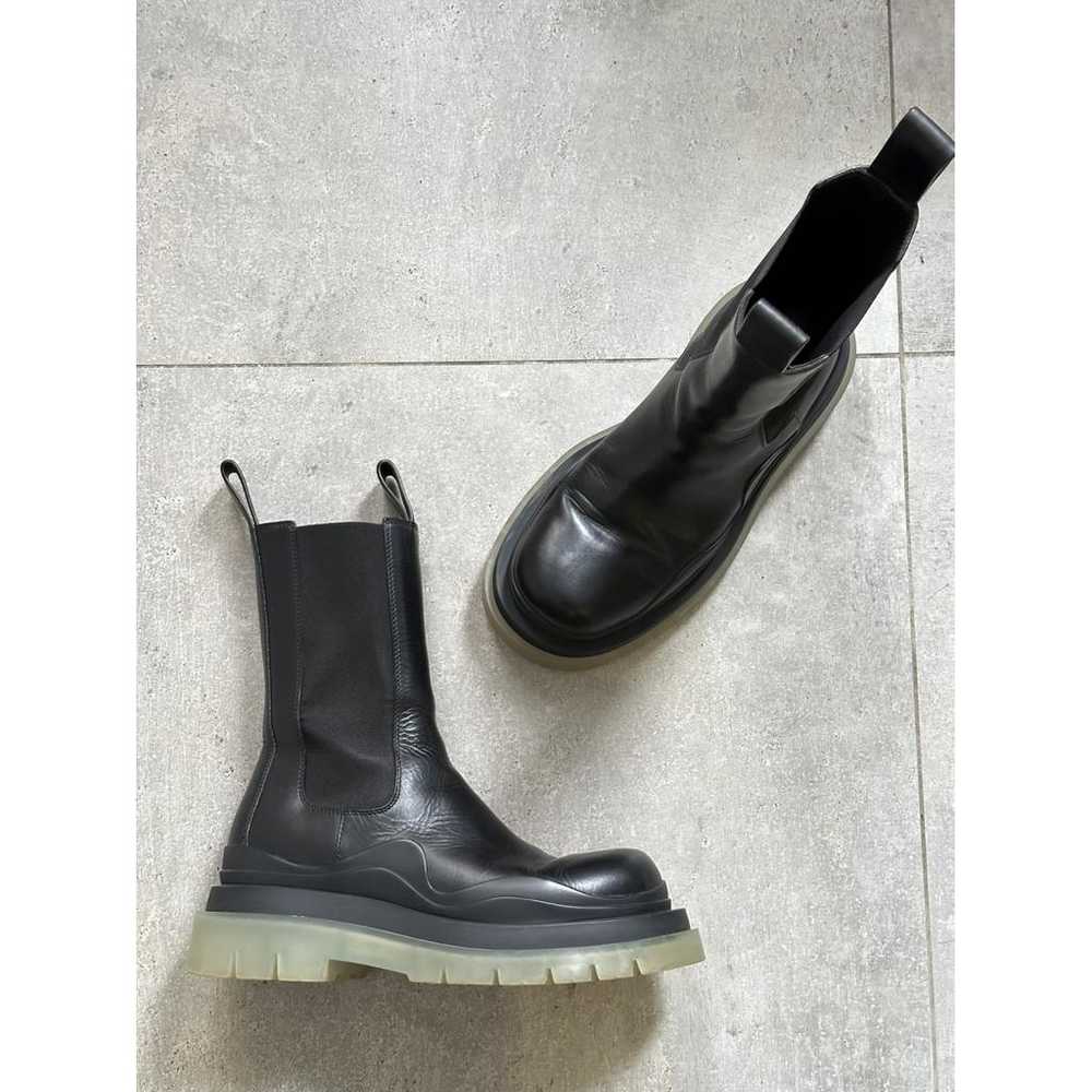 Bottega Veneta Tire leather boots - image 3