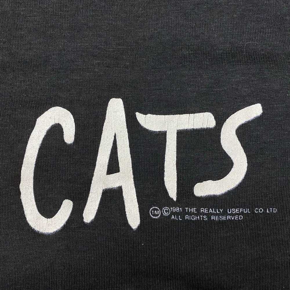 Vintage 1981 Single Stitch Cats Broadway Musical … - image 3