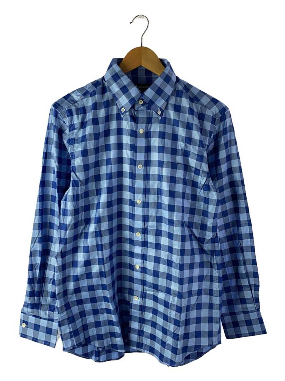 Men's Aquascutum Long Sleeve Shirt/L/Cotton/Blu/C… - image 1