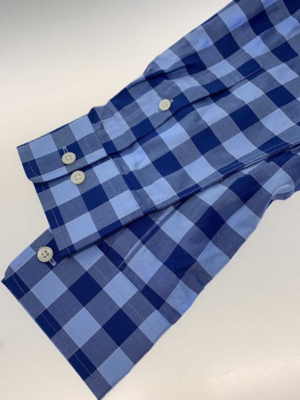 Men's Aquascutum Long Sleeve Shirt/L/Cotton/Blu/C… - image 5