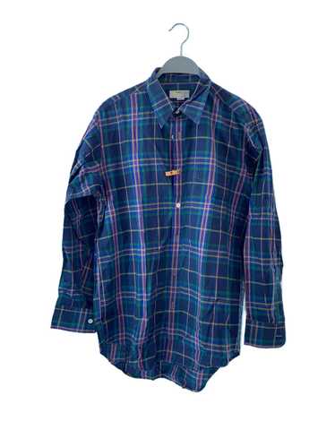 Men's Aquascutum Long Sleeve Shirt/M/Cotton/Nvy/C… - image 1