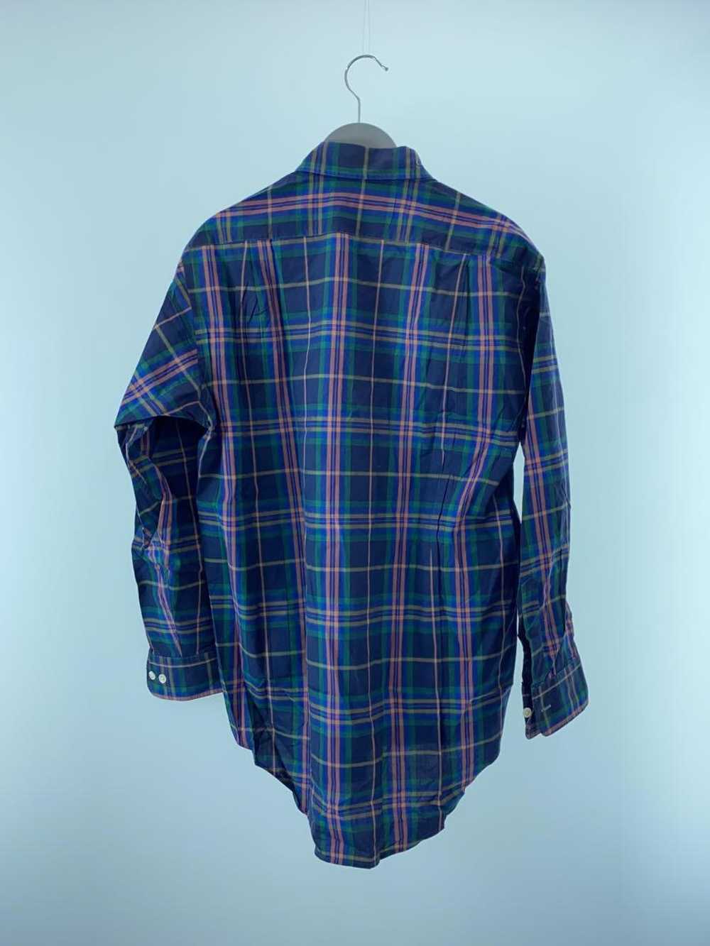 Men's Aquascutum Long Sleeve Shirt/M/Cotton/Nvy/C… - image 2