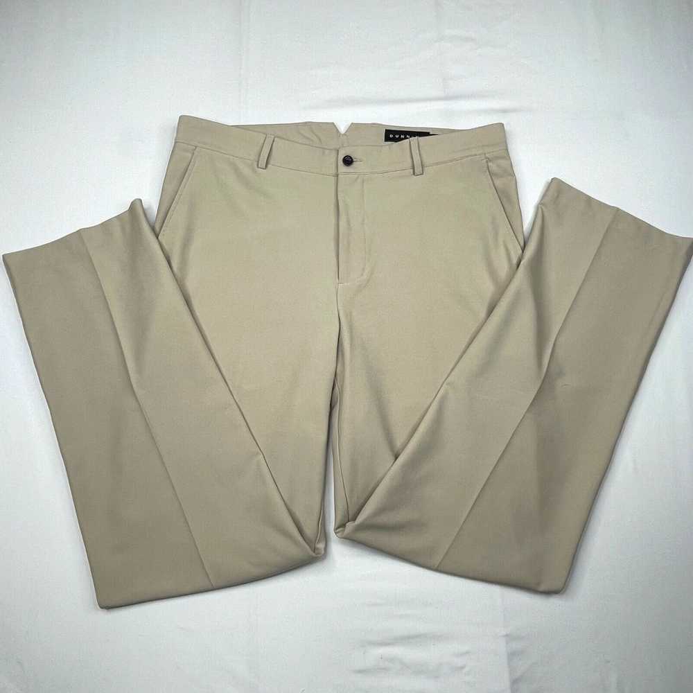 Vintage Dunning Pants Men 34x32 Beige Khaki Golf … - image 1