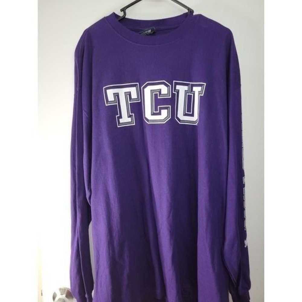 Vintage  TCU Long sleeve T-shirt size 2xl. - image 1