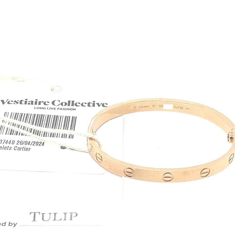 Cartier Love pink gold bracelet - image 4