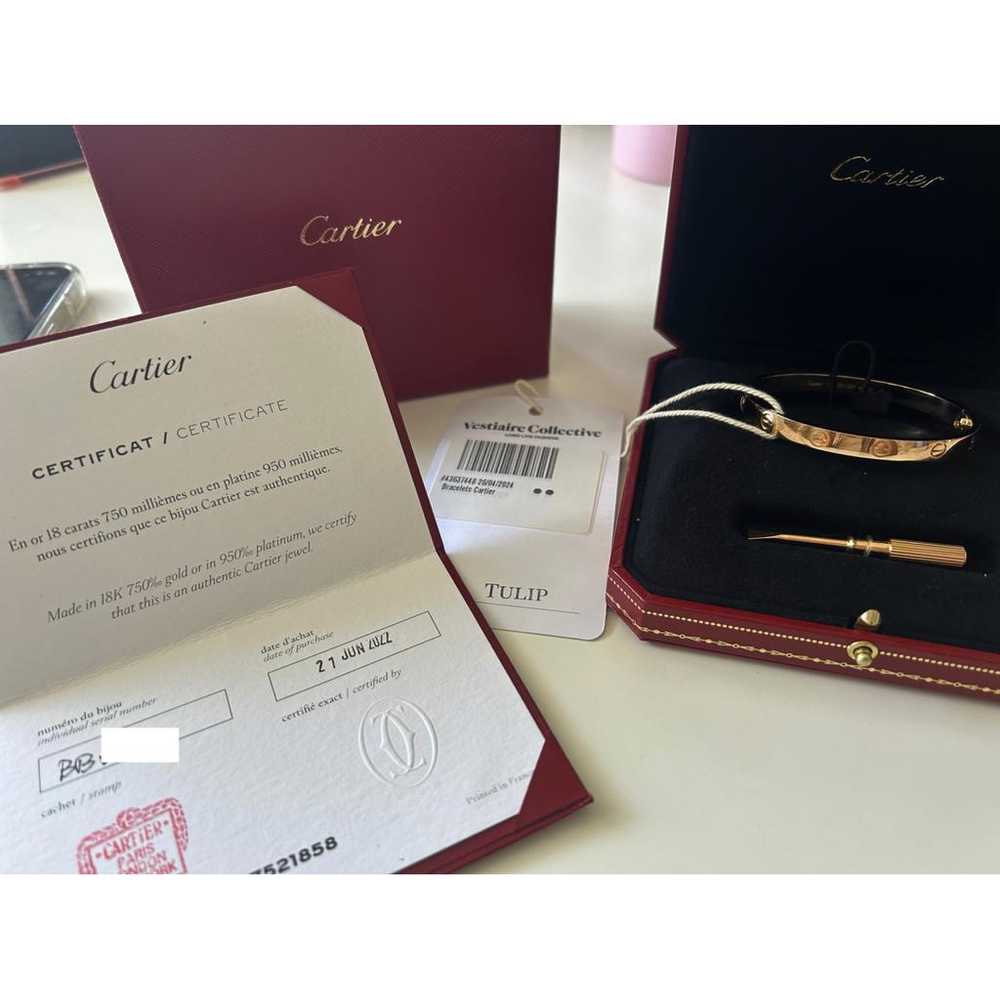 Cartier Love pink gold bracelet - image 6