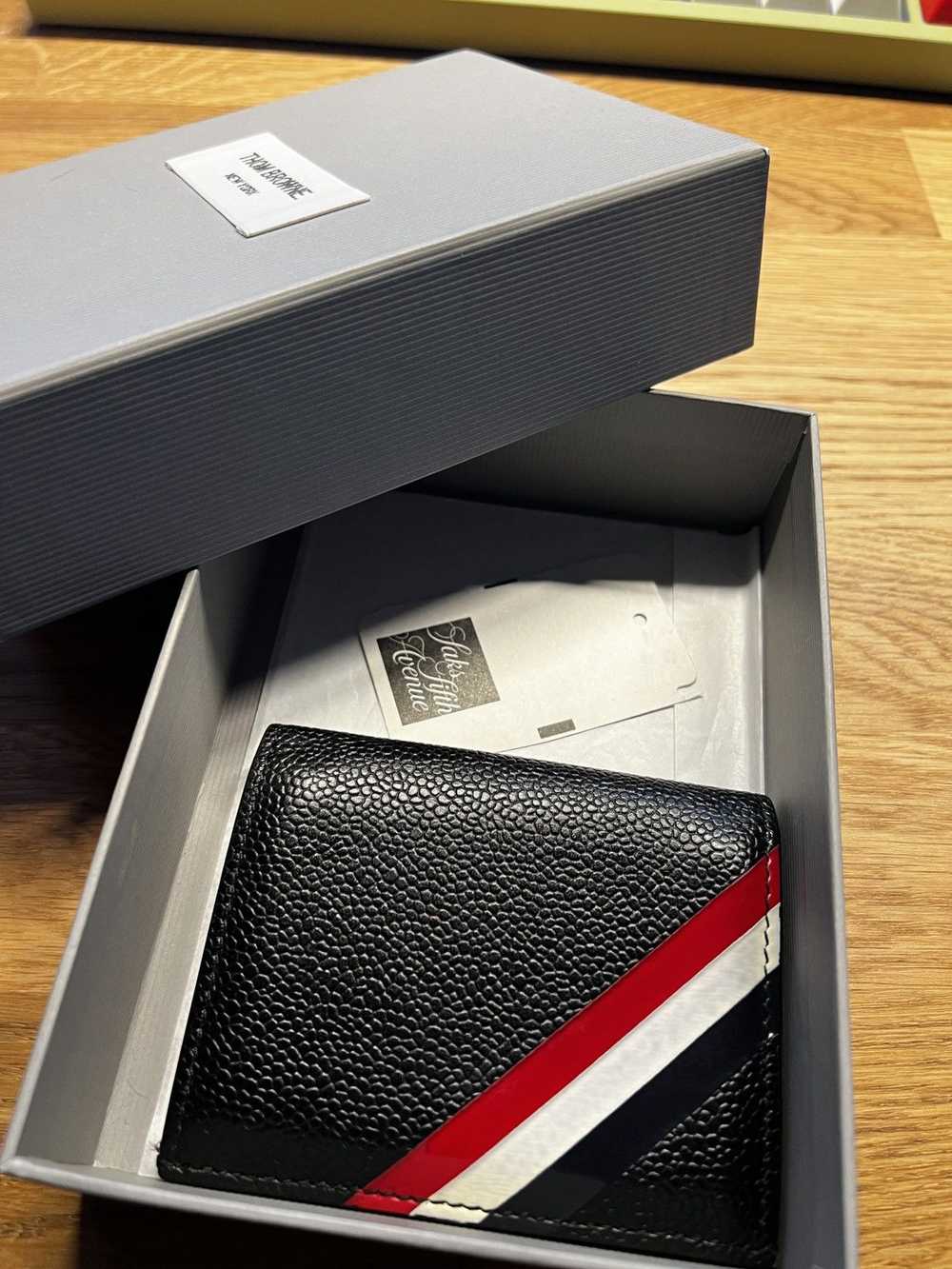 Thom Browne THOM BROWNE DOUBLE CARD HOLDER - image 7