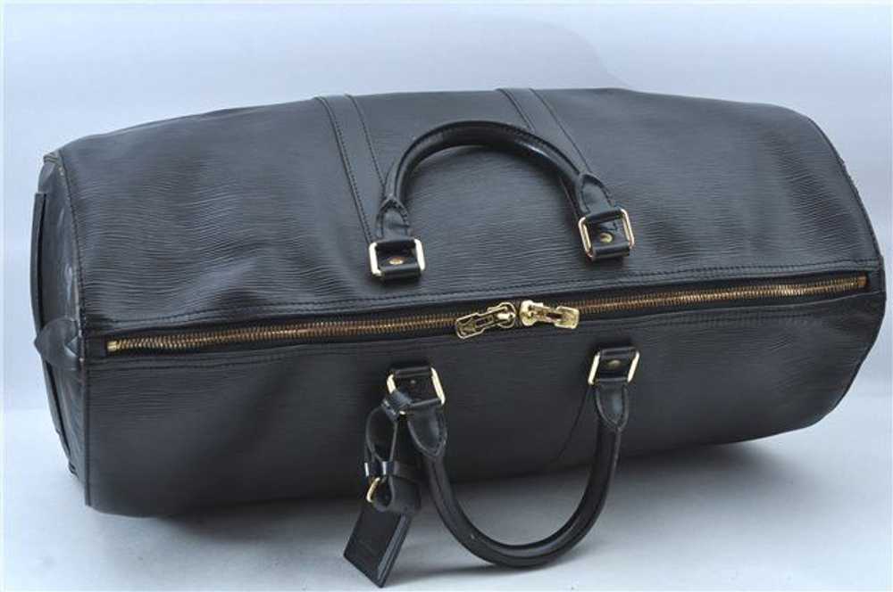 Louis Vuitton Keepall 45 Epi Duffle Bag - image 5