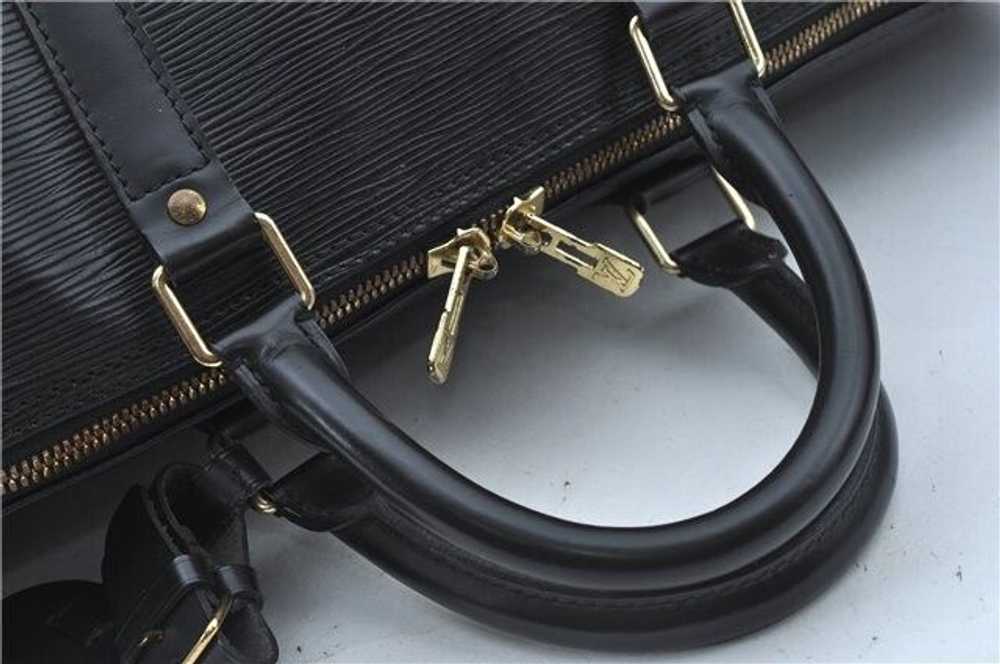 Louis Vuitton Keepall 45 Epi Duffle Bag - image 6