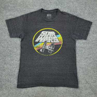 Star Wars Star Wars Shirt Men's Medium Gray Logo … - image 1