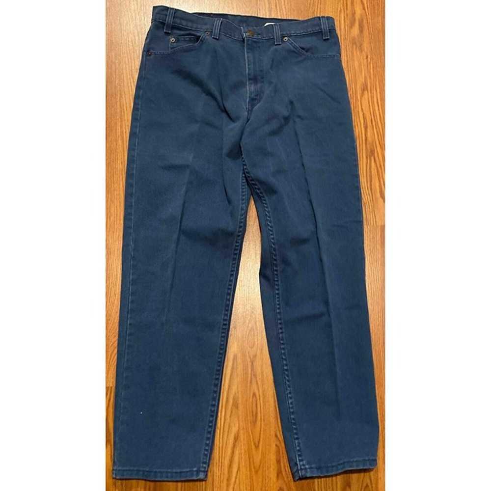 Vintage Levis 550 Orange Tab Blue Jeans Mens 34x3… - image 4