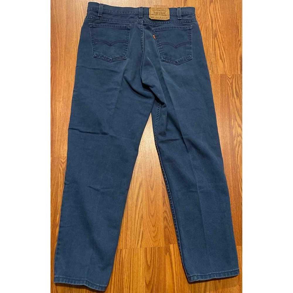 Vintage Levis 550 Orange Tab Blue Jeans Mens 34x3… - image 5