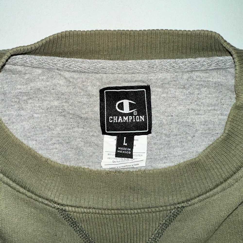 Vintage Champion Mens Crewneck Sweatshirt Fleece … - image 4
