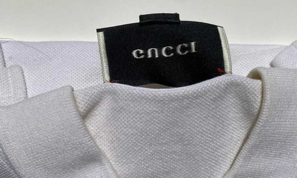 Gucci 2018 Bee Emblem Crest Polo Shirt - image 8
