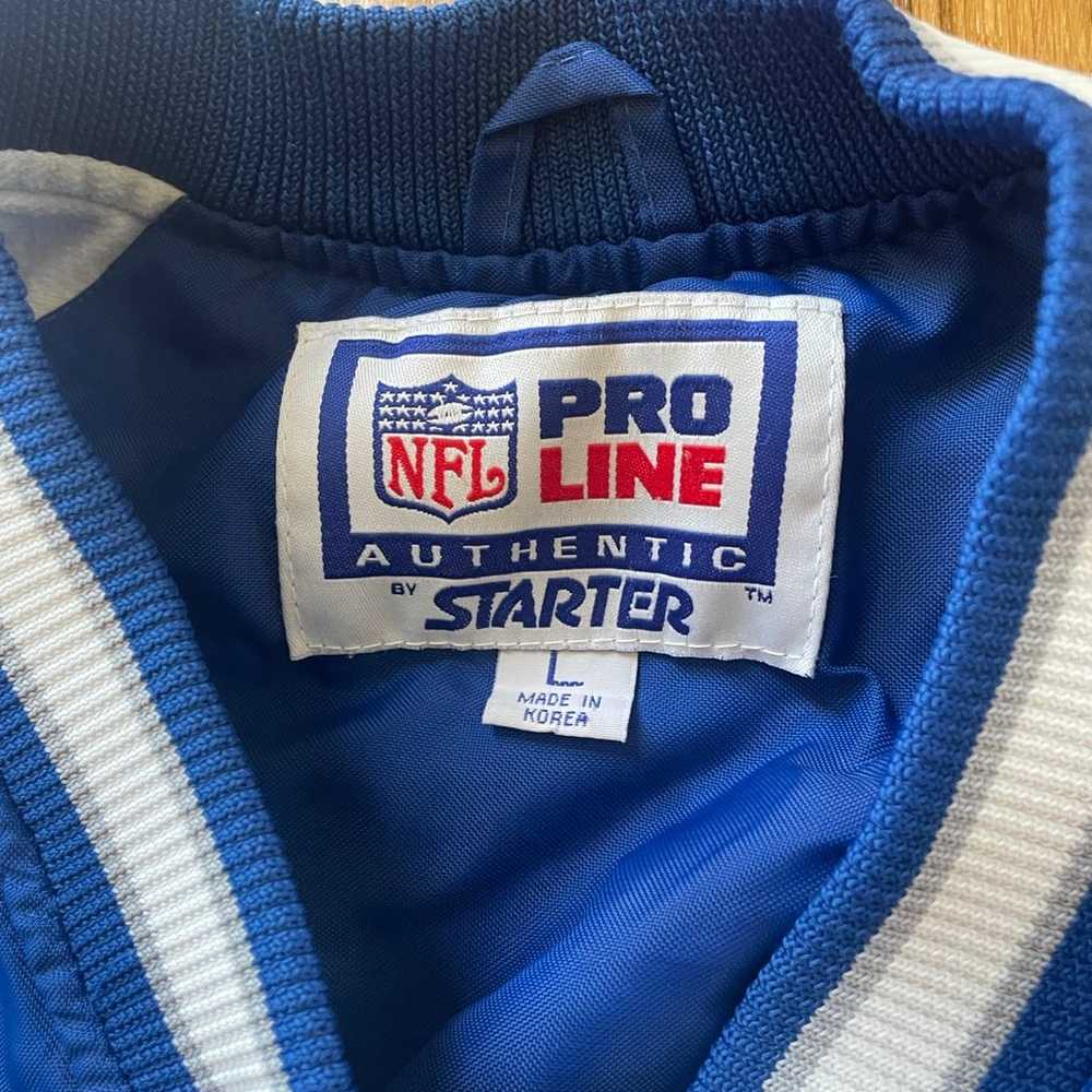 Detroit Lions NFL Starter Pro Line Vintage 90s V … - image 4