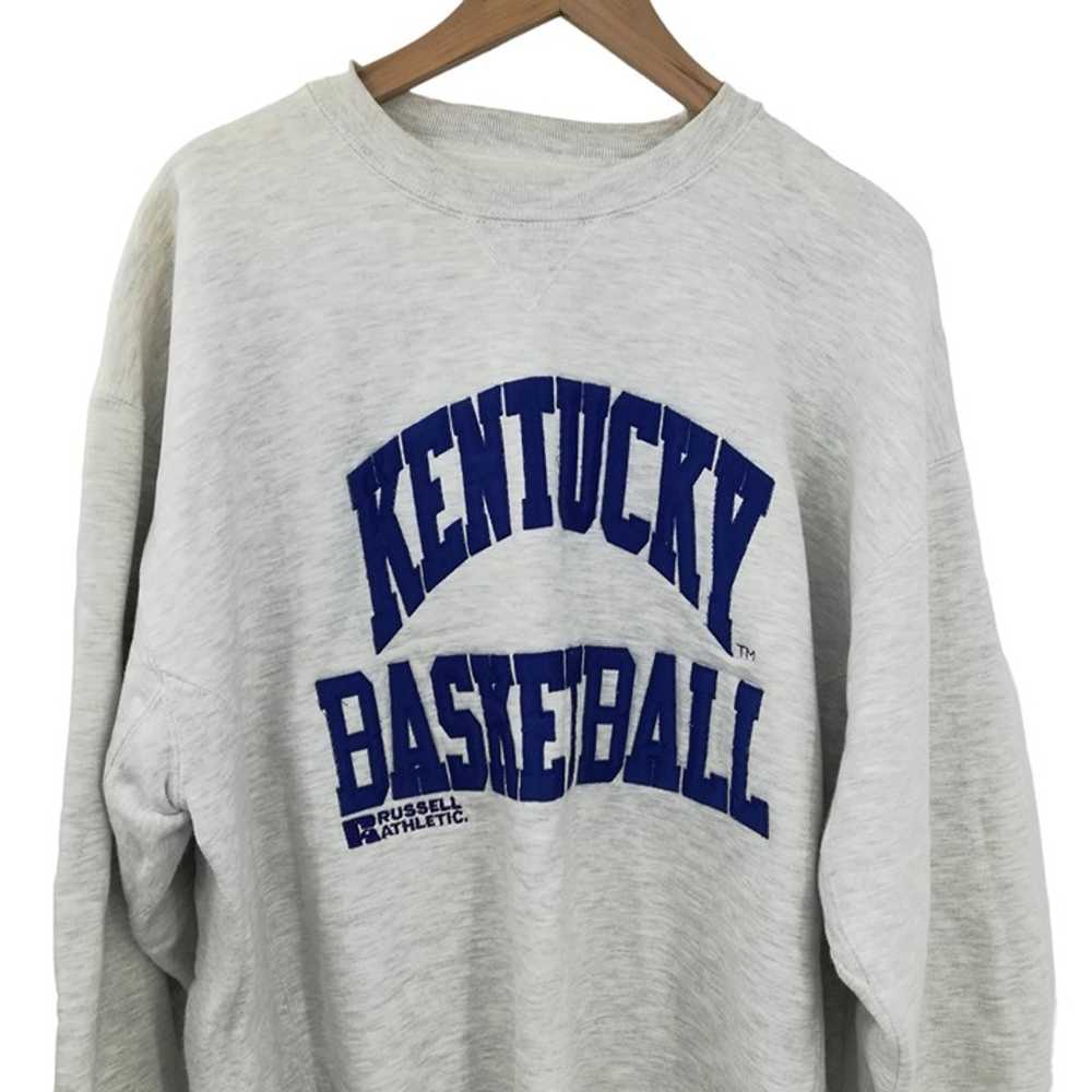 Vintage Kentucky Basketball Applique Sweatshirt S… - image 5