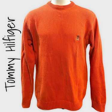 Tommy Hilfiger orange sweater