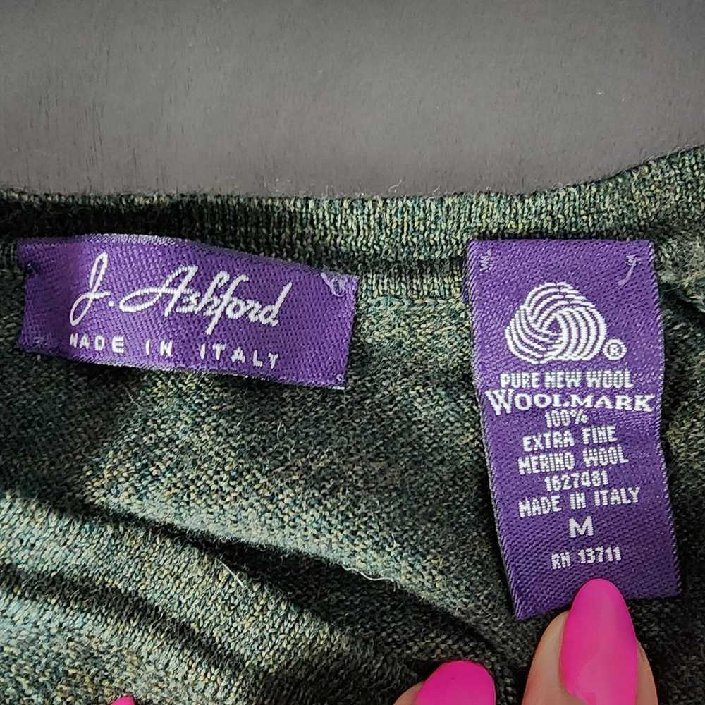 Vintage J. Ashford Italy mExtra Fine Merino Wool … - image 9