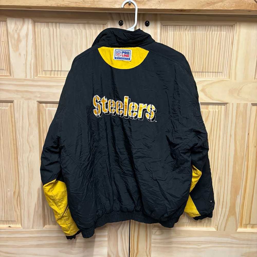 Vintage 1990s Reebok Pittsburgh Steelers Jacket - image 5