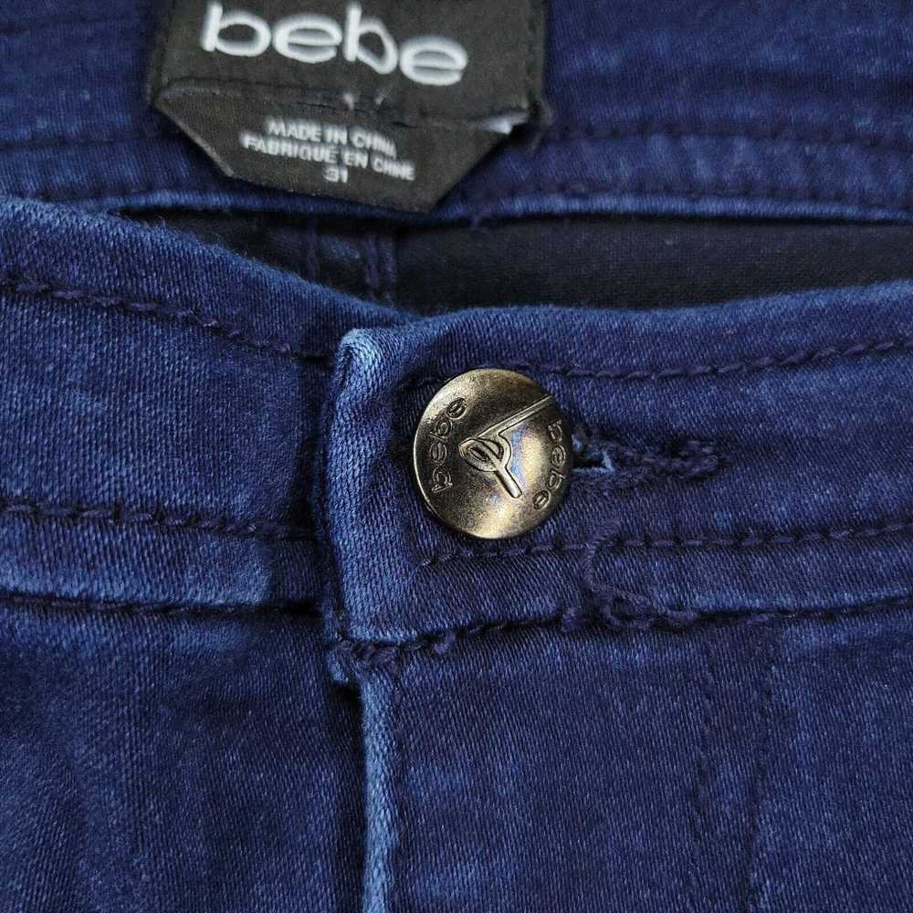 Bebe Bebe Jeans Women's Size 31 Blue Legging Jegg… - image 3