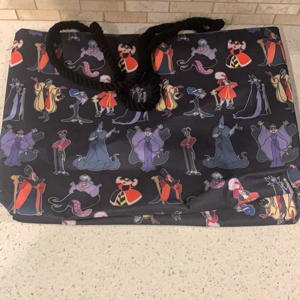 Womens Disney Villains Tote Bag All-over Rope Tra… - image 2