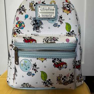 Loungefly Disney Parks Mickey and Minnie backpack
