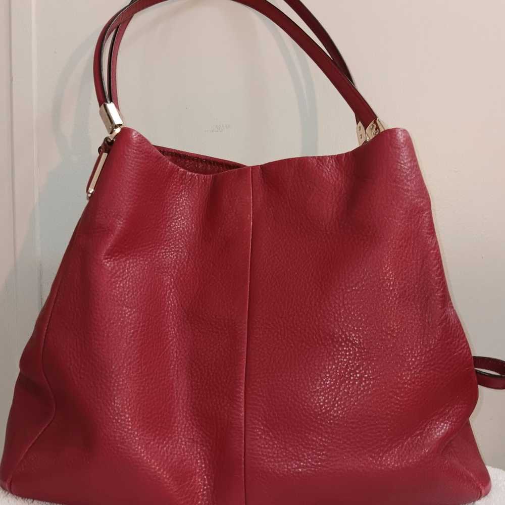 COACH Handbag Shoulder Bag Tote Purse - image 4