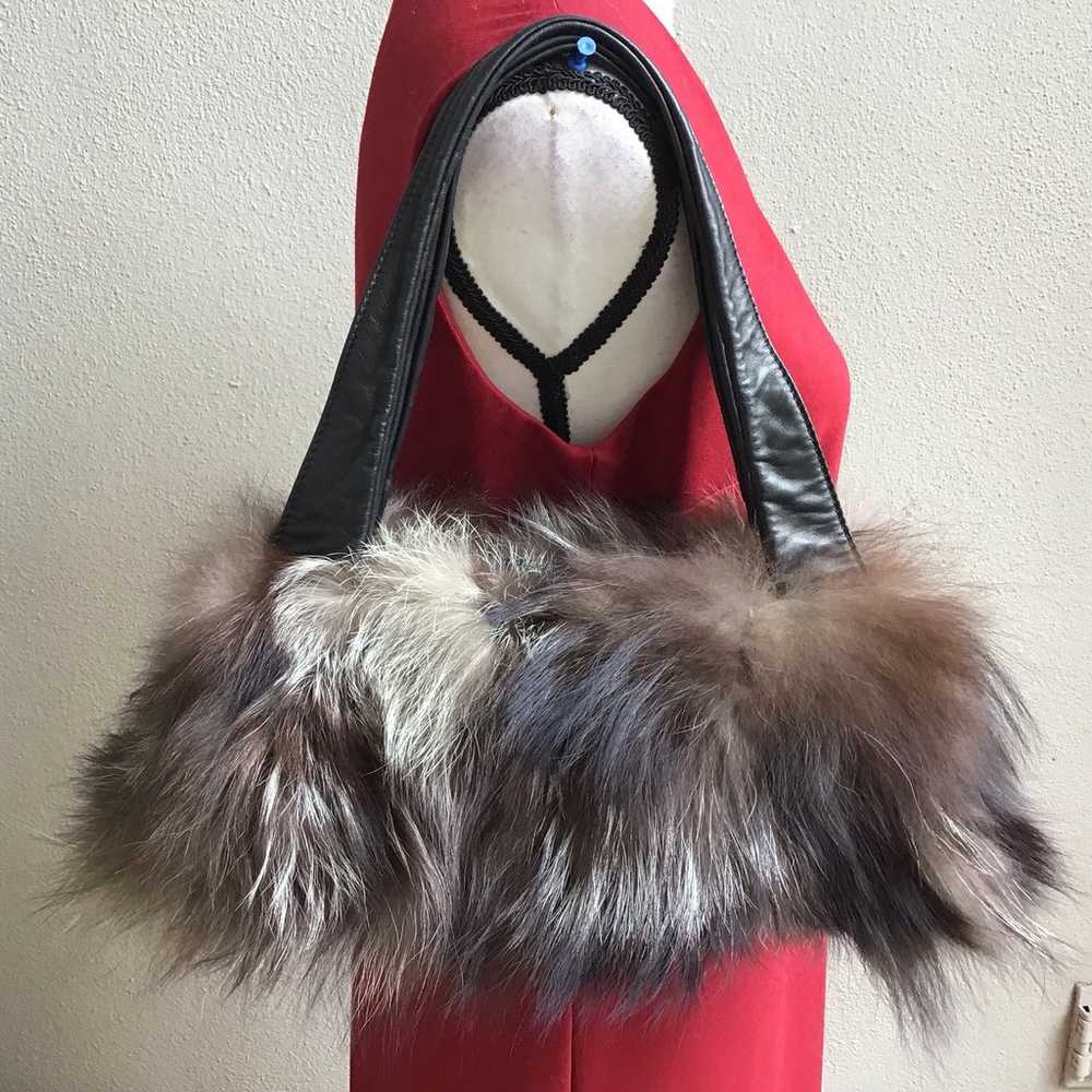 Fox Fur Handbag - image 2