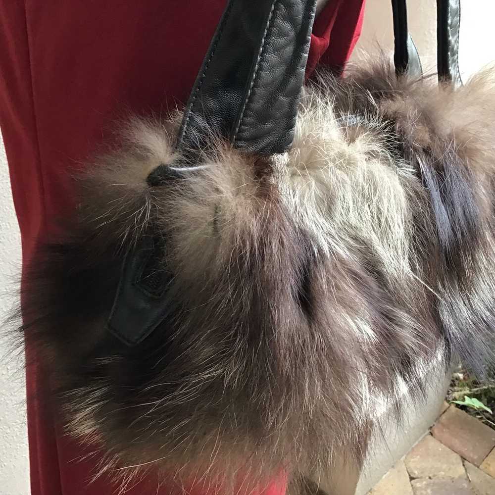 Fox Fur Handbag - image 4