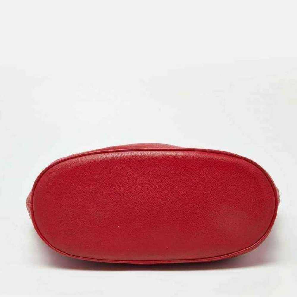 MICHAEL Kors Designer Red Leather Jet Set Tote Pu… - image 3