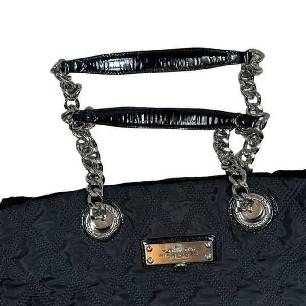 My Flat in London Black Pillow Chain Strap Tote P… - image 3