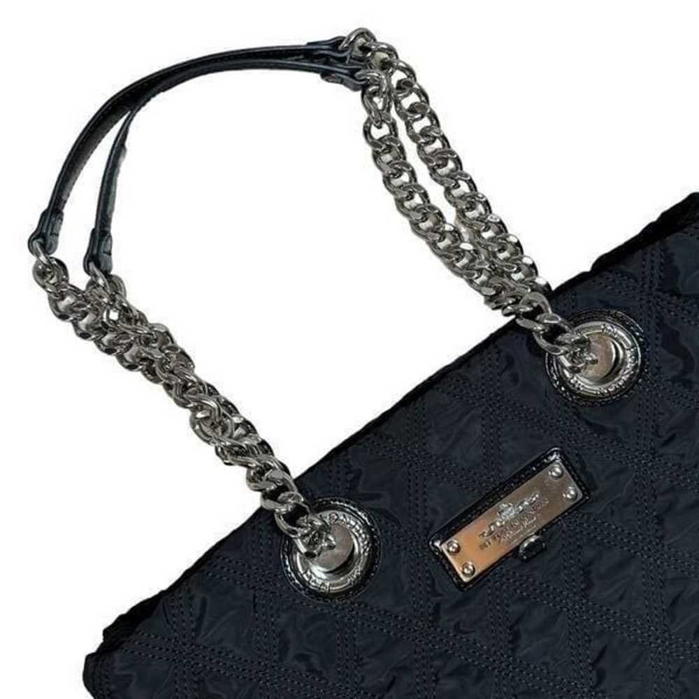 My Flat in London Black Pillow Chain Strap Tote P… - image 4