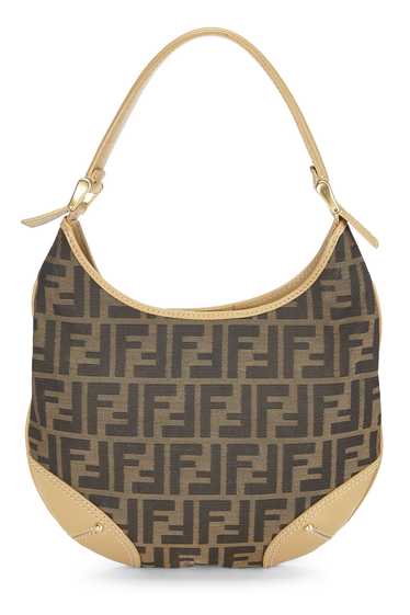 Brown Zucca Canvas Hobo