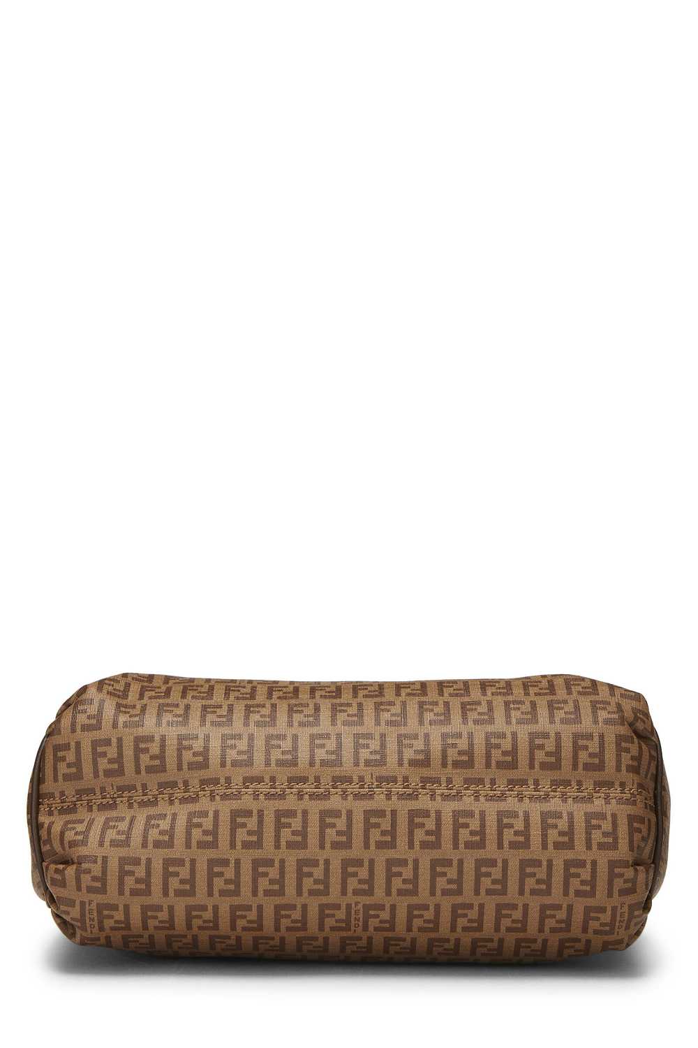 Brown Zucchino Coated Canvas Shoulder Bag - image 5