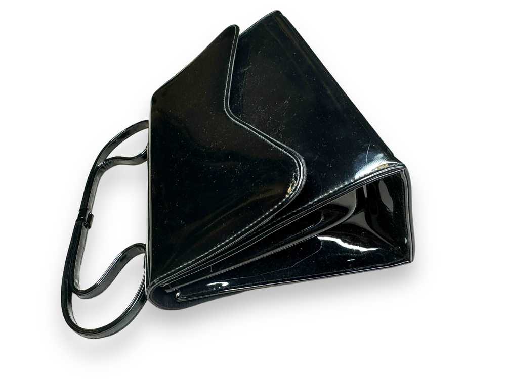 1960s Patent Leather Handbag - image 3