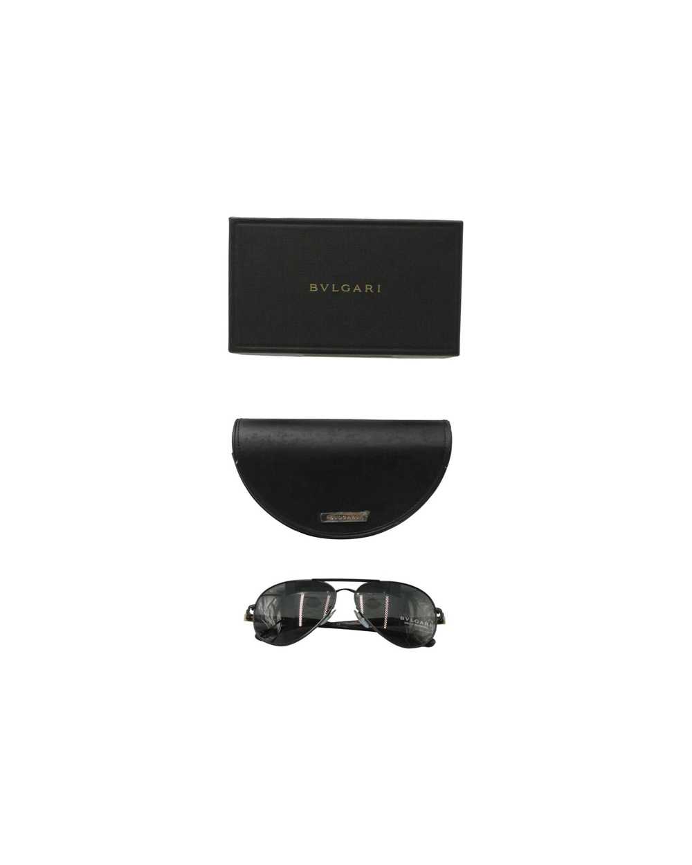 Product Details Bvlgari Black Aviator Sunglasses - image 5