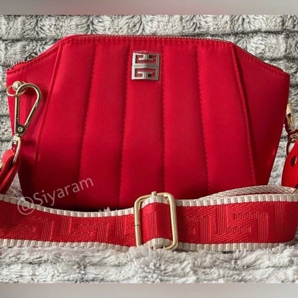 Givenchy Red Crossbody bag/ shoulder bag/ travel … - image 3