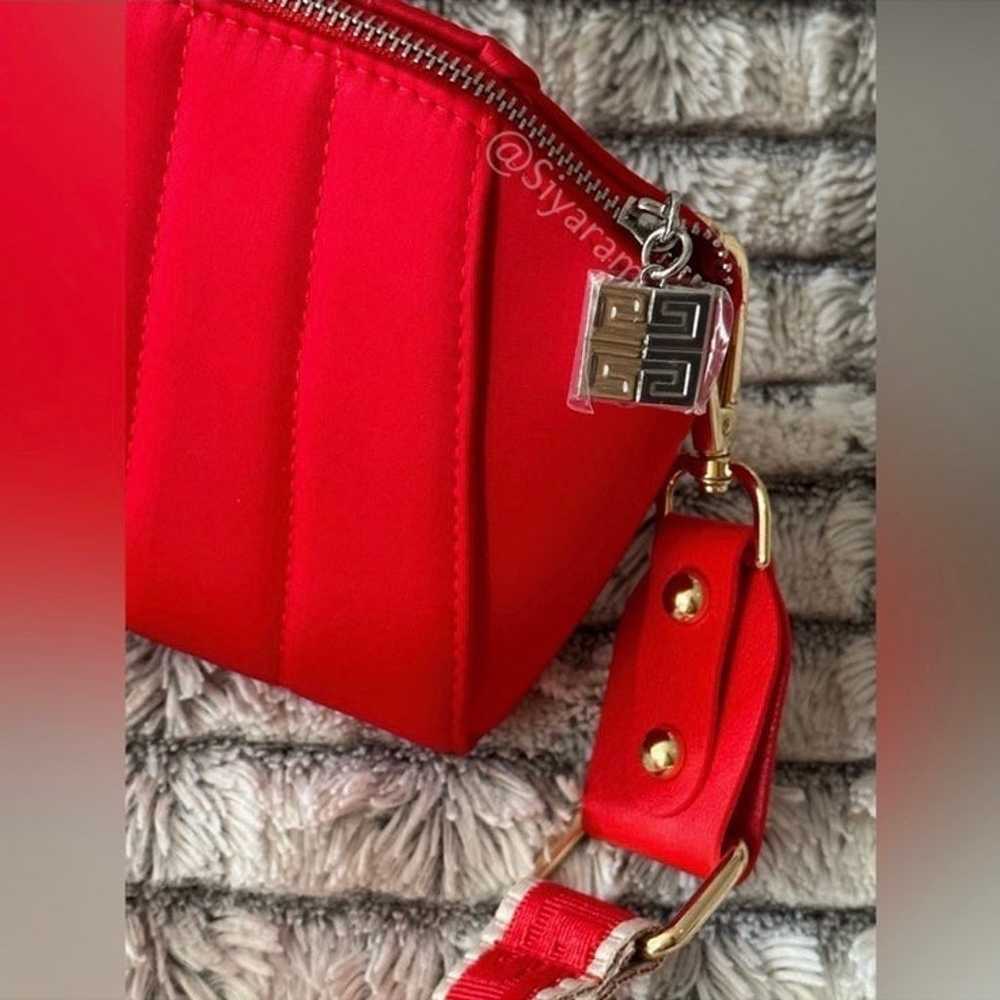 Givenchy Red Crossbody bag/ shoulder bag/ travel … - image 7